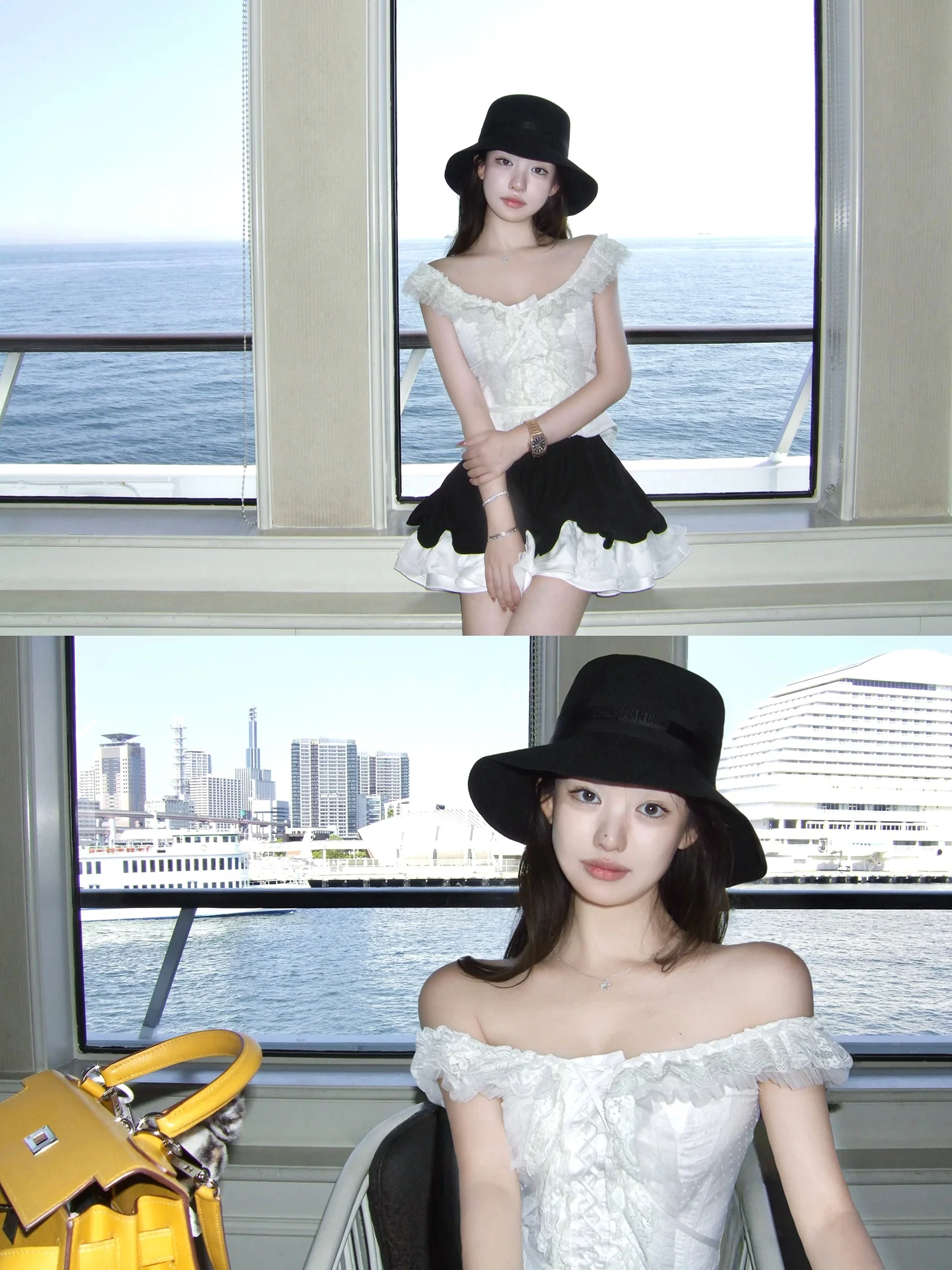 

Женский топ Wuuus Swan Dr Vintage Fibone с завязками и пышной юбкой, тонкий, летний, 2025