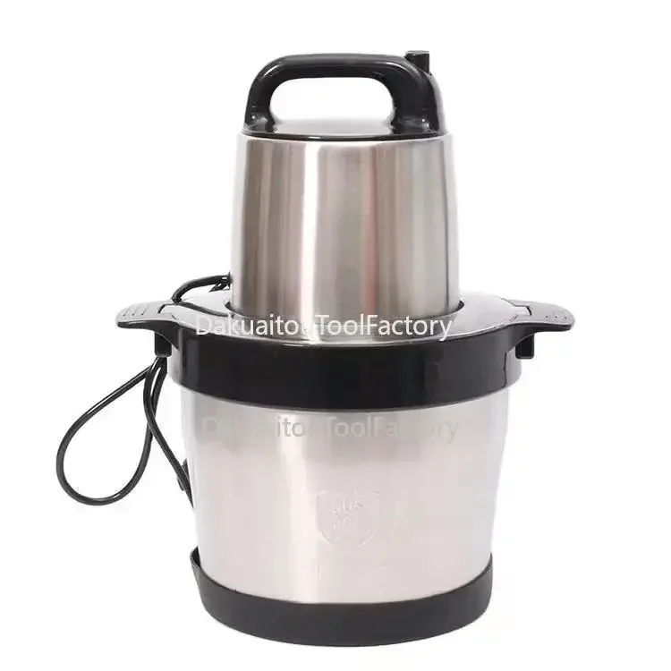 

For Cassava Plantain Yam Pounding Machine Stainless Steel Pounder Fufu Maker African Household Kitchenware 6L hd