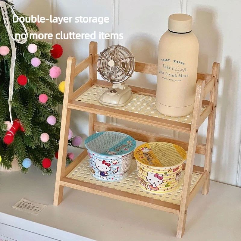 

Настольная стойка для хранения книг, Ins Vine Cream Style, кухонная общежития, офисная стойка для чашек, органайзер, лоток для файлов, настольные аксессуары