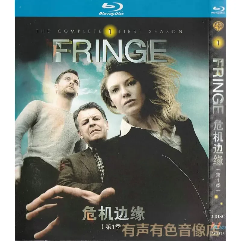 Sci-fi suspense thriller TV series Crisis Edge Seasons 1-5 genuine high-definition BD Blu-ray 14 discs
