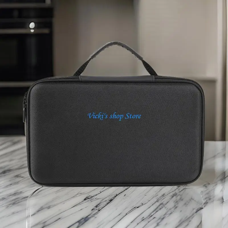 

Travel Watch Box for Men 10 Slots Hard Case with Soft Pillow Sturdy Oxford Fabric Watch Storage Solution Daily Use