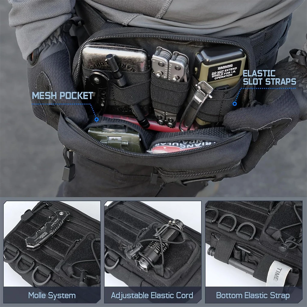 Storage Bag For Formolle Pouches Wear-Resistant Tacticals Tool Bag Tacticals First Aid Medical Kit