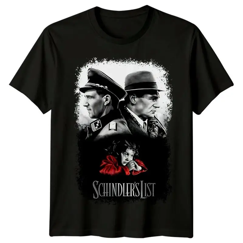 Schindler's List 1993 Movie Poster Inspired  T shirt Retro 80s