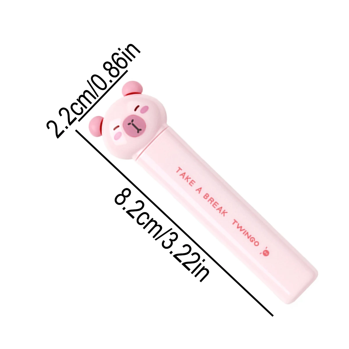 Cute Mini Portable Scissors and Paper Cutter, Cartoon Dolphin Animal-Shaped Craft Cutting Art Tool, Gift, Home Essential view 2
