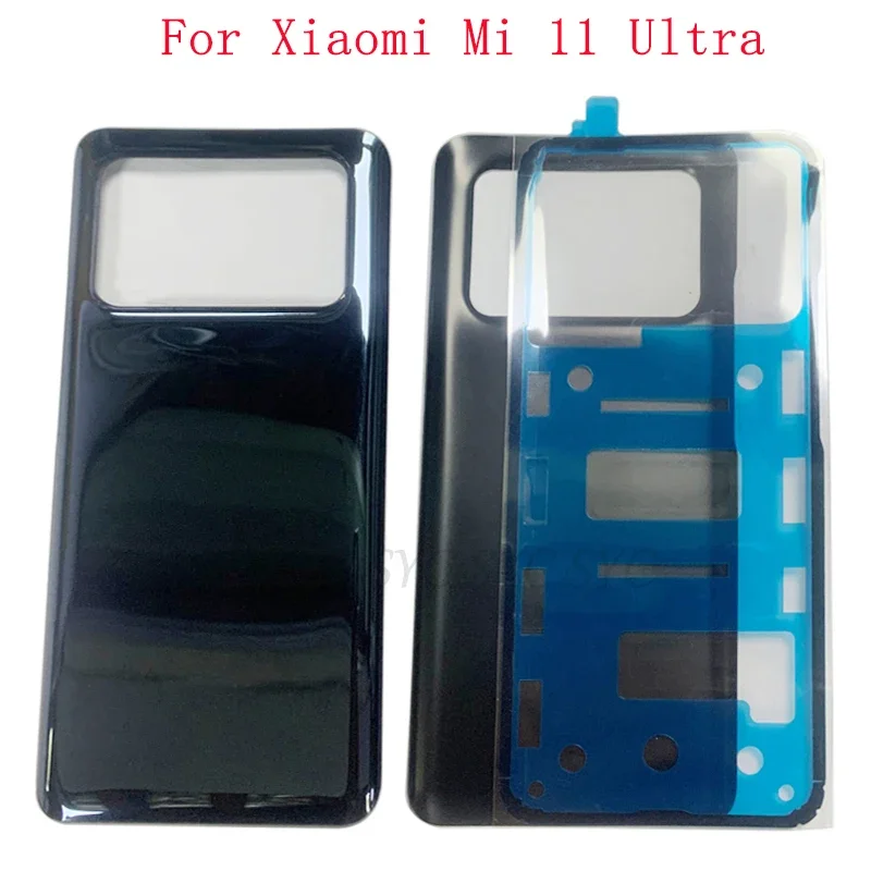

Rear Door Battery Cover Case Housing For Xiaomi Mi 11 Ultra Back Cover with Logo Repair Parts