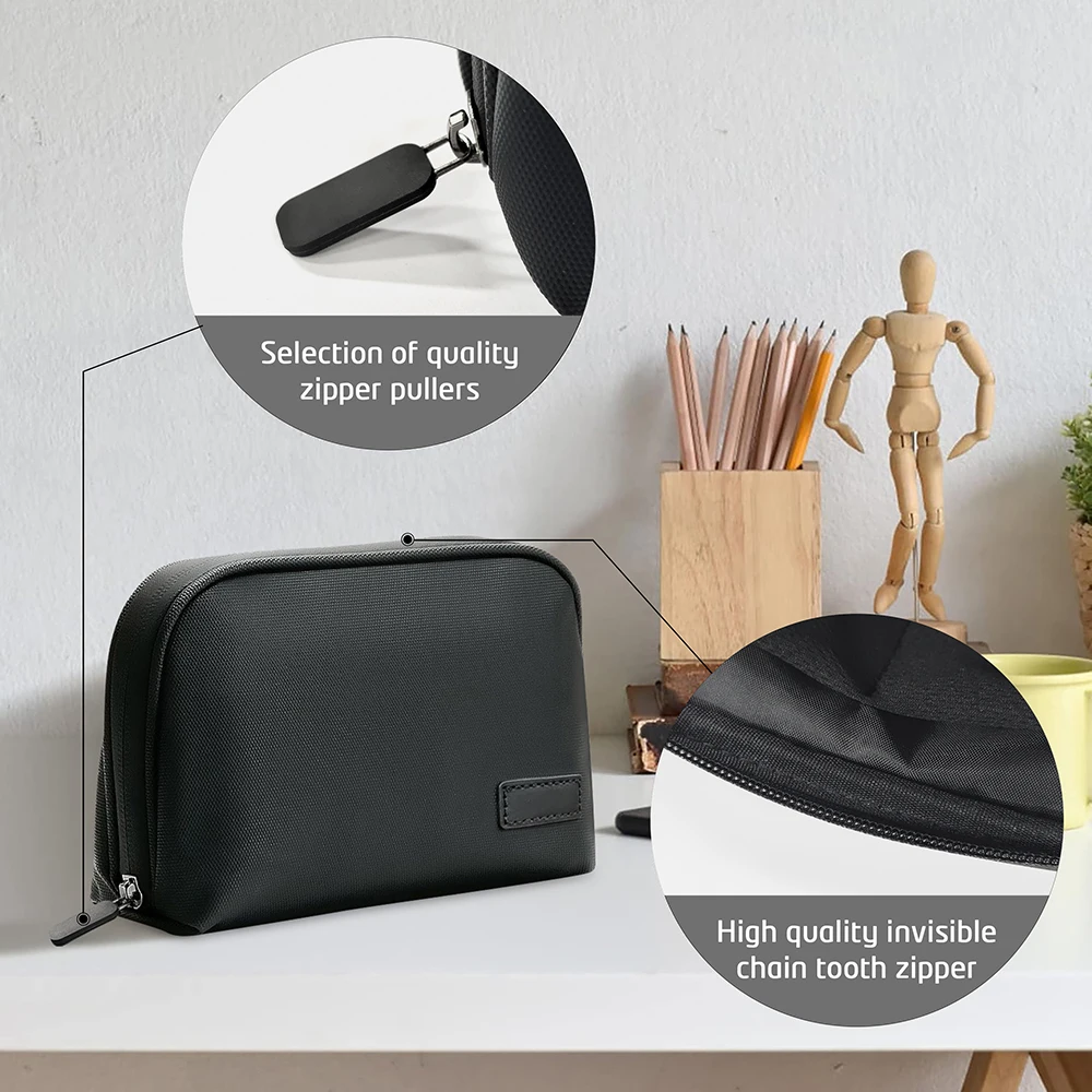 Organizzatore di elettronica da viaggio Custodia per banca di potere Custodia per accessori per gadget elettronici per cavi USB, custodia per dischi rigidi