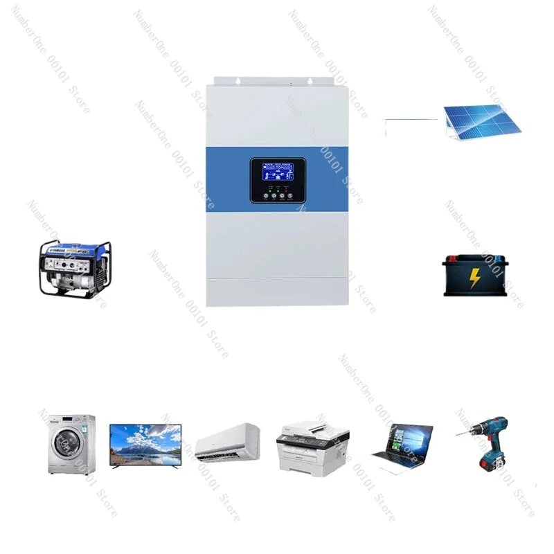 

for 3.5 kw Hybrid Inverters Parallel function 5.5kw Solar Panel Inverter wifi Battery Connected Built in 2 MPPT Charger 48 Volt