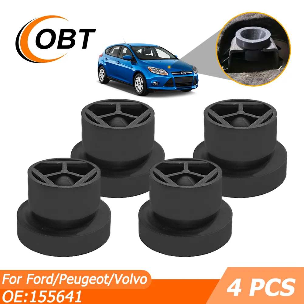 Para Peugeot 407, 4 Peças, Borracha de Amortecimento para Tampa Superior do Motor Diesel 2.0, Acessórios para Motor
