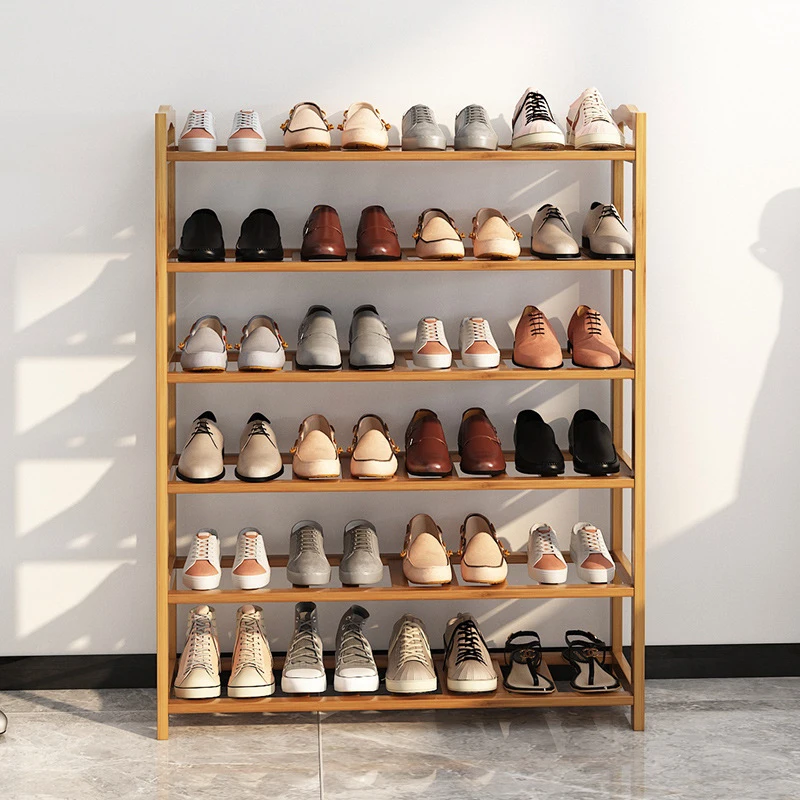 Household Economical Dustproof Shoe Rack Multi-layer Space Saving Footwear Stand for Dorm Bedroom Doorway