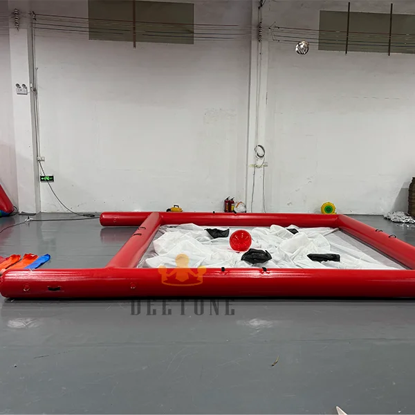 مخصص الهواء مختومة PVC نفخ البحر حمام سباحة نفخ المحيط بركة بحر قابل للنفخ مع صافي #5