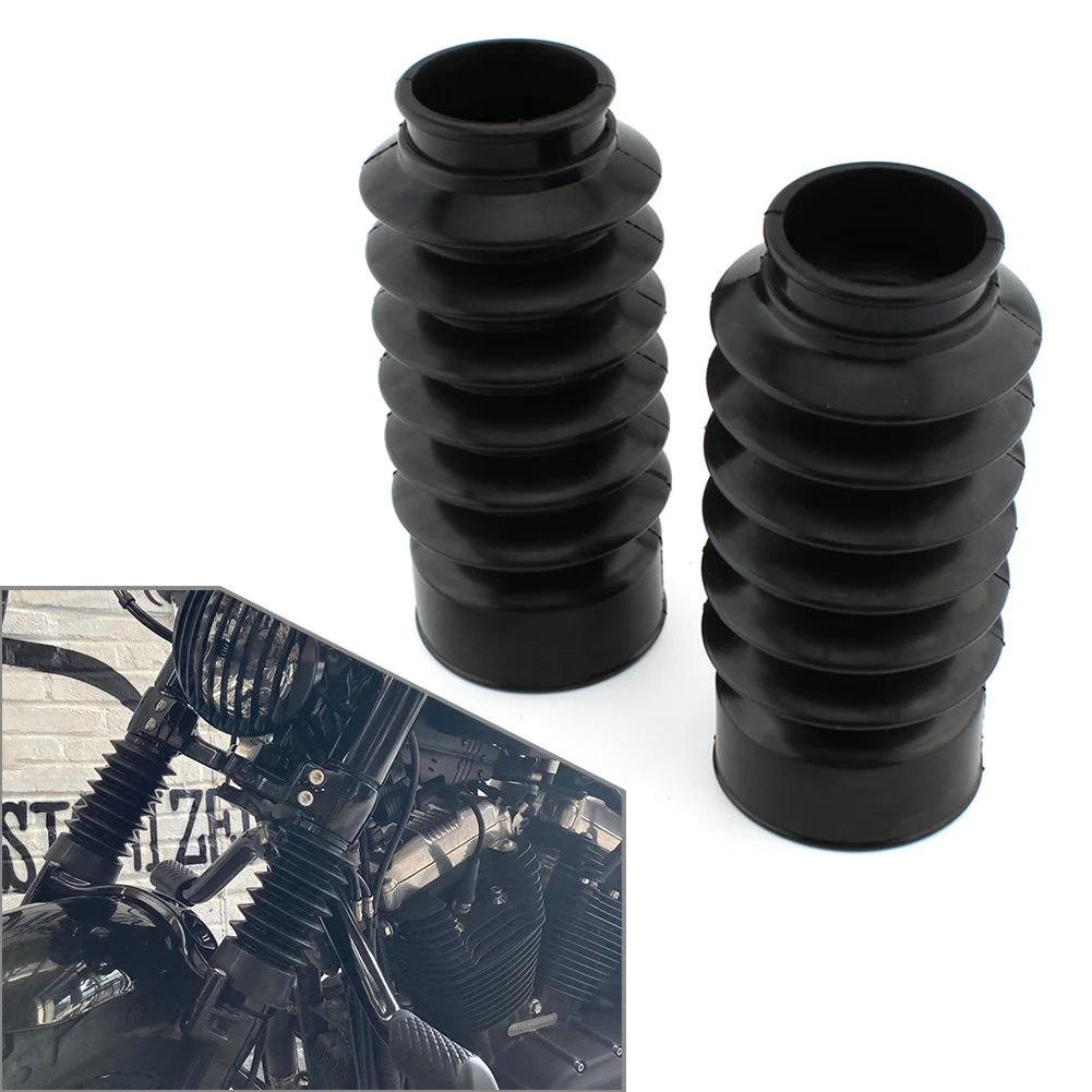 Front Lower Shock Absorbers Cover Gaiters Front Fork Boot Tube Slider For Harley SPORTSTER FORTY-EIGHT XL1200X 2016-2022