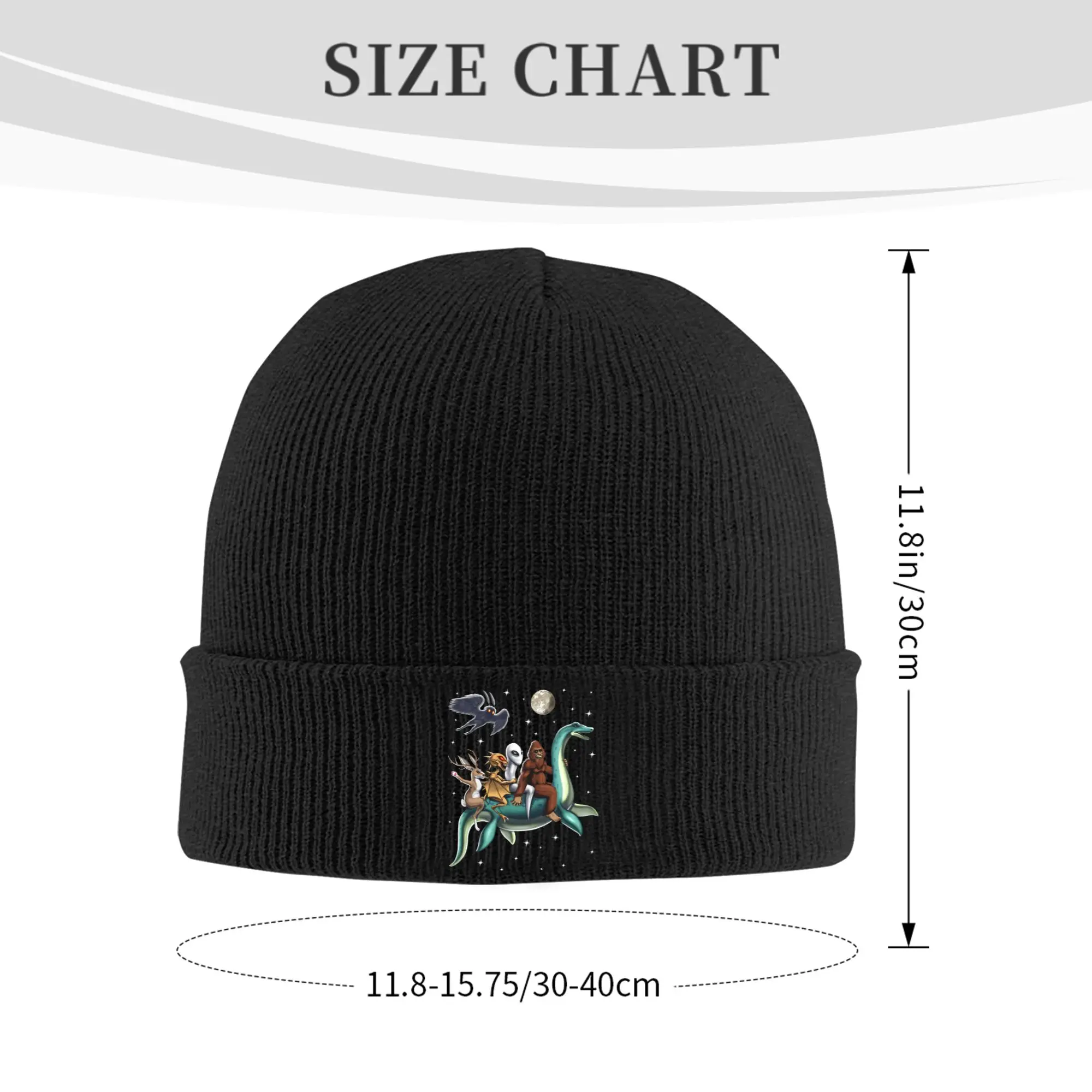 Cryptids Journey Knit Hat Beanie Autumn Winter Hat Warm Unisex  Color  Cap for Men Women Gift,