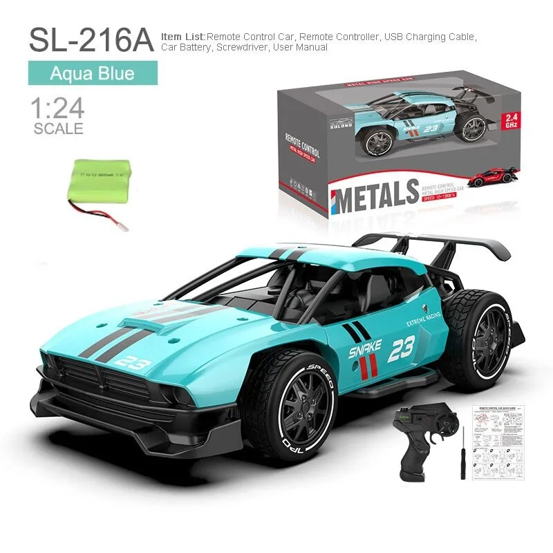 Baby Shining RC Cars Radio Control 2.4G 4CH Race Auto Speelgoed voor Kinderen 1:24 Hoge Snelheid Elektrische Mini Rc Drift rijden Auto
