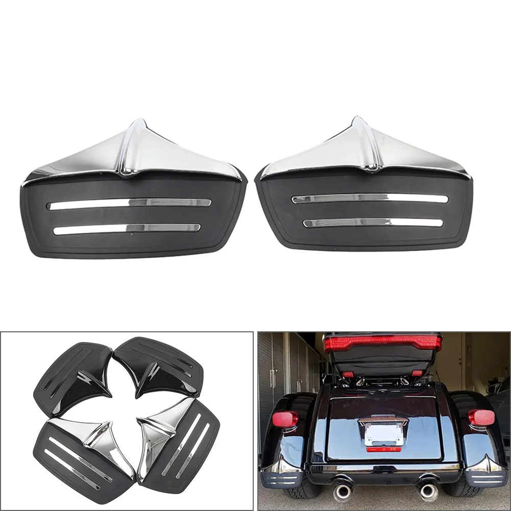 Motorcycle Rear Mudguard Mud Flaps For Harley Tri Glide FLHTCUTG 11-23 Street Glide Trikes