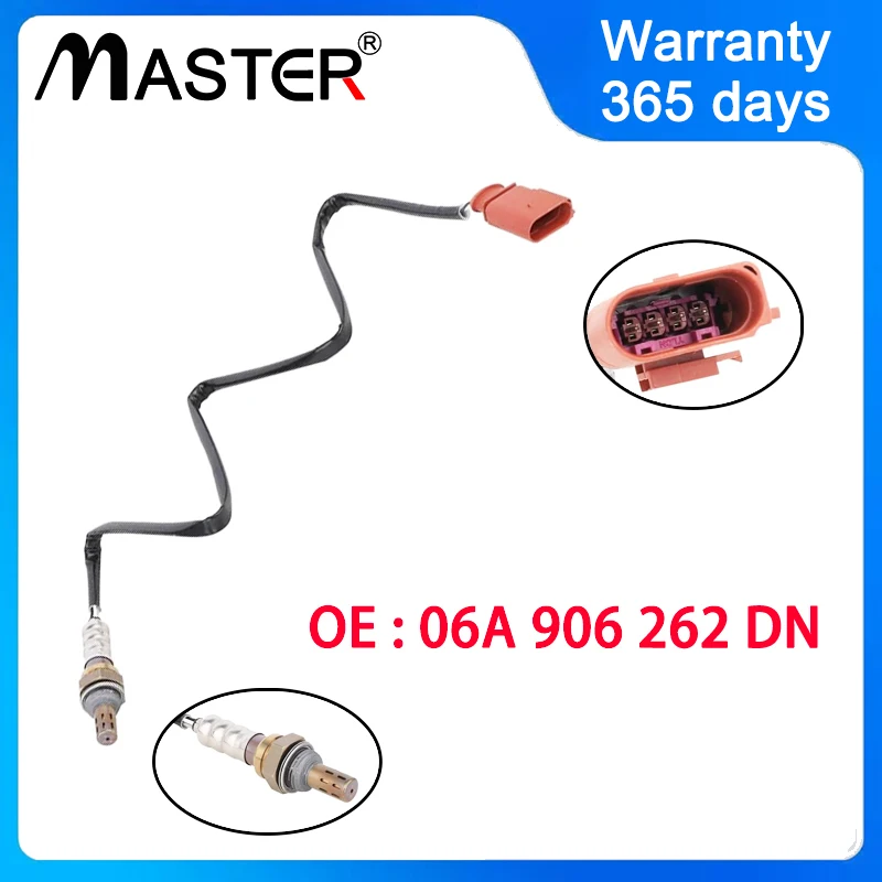 O2 Rear Lambda Oxygen Sensor 06A906262DN OZA510-EV15 for VW Bora 2008-2016 06A 906 262 DN