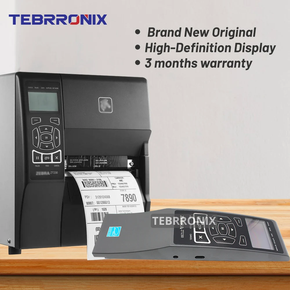 P1037974-031 Original Kit Control Panel for Zebra ZT230 Thermal Barcode Label Printer