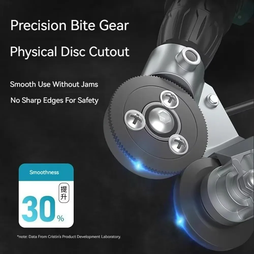 

Универсальный электрический дрель-ножницы для резки листового металла, портативный многофункциональный инструмент для перфорации и резки металла, ремонтный инструмент для резки листового металла.