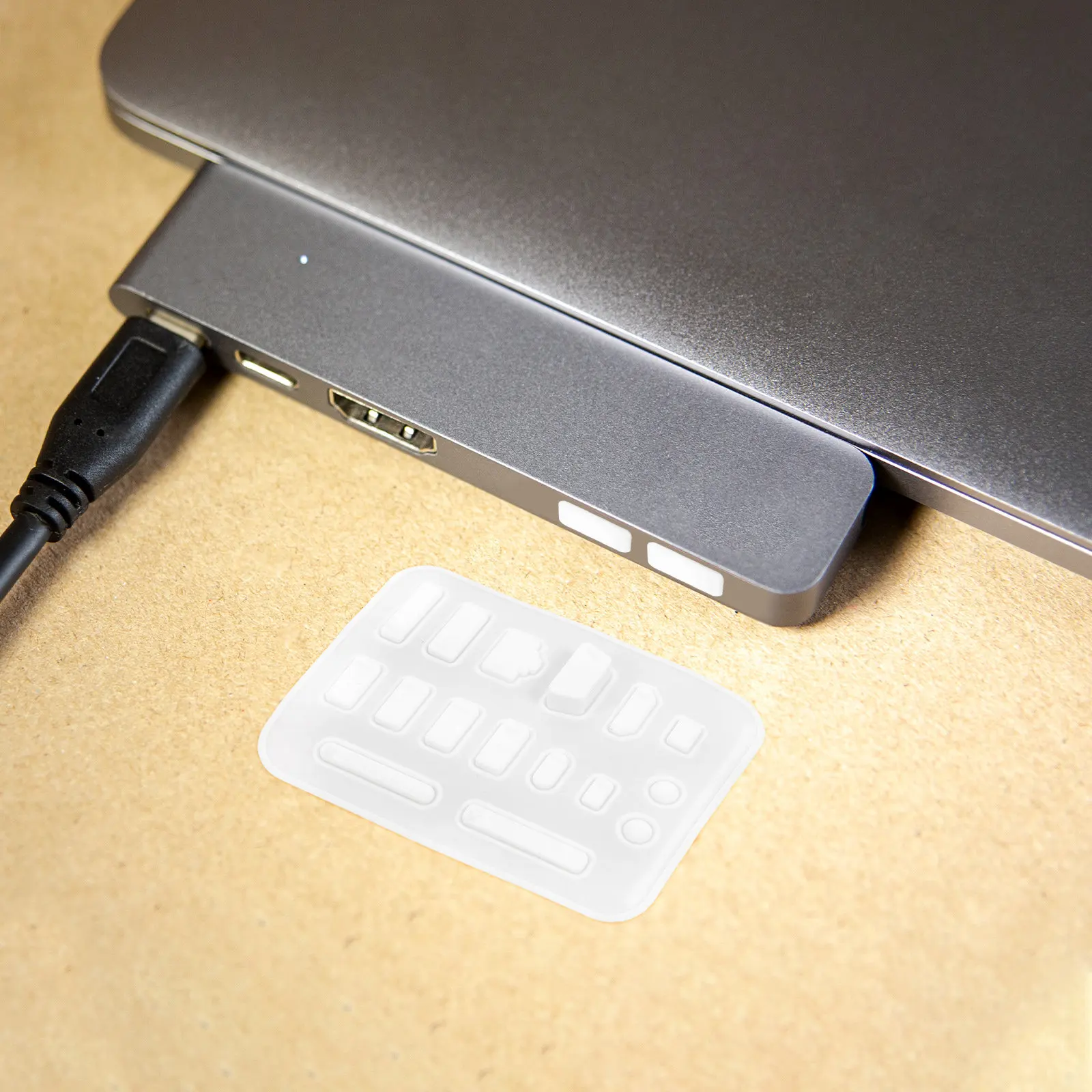

1Set Notebook Dust Silicone Laptop Port Cover Fit USB Audio Port Protector Computer Stopper Caps Prevention Debris