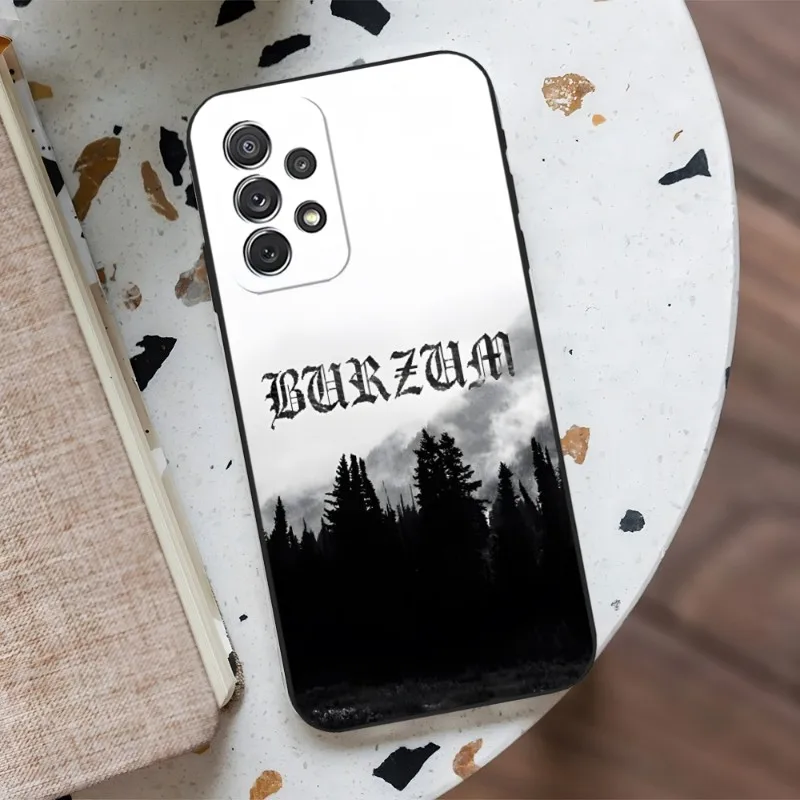 Burzum Filosofem BRZM Phone Case For Samsung A73 A71 A54 A53 A52 A51 A50 A42 A34 A33 A32 A31 A23 A22 A21 A20 A14 A13 A24