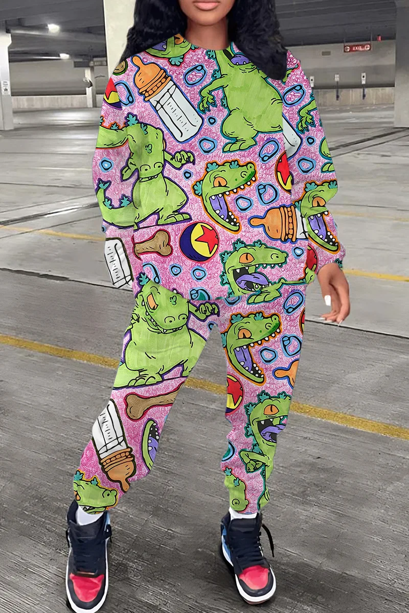 

Женская Повседневная Толстовка с длинным рукавом, серия Comfort Landmark, осенне-зимняя одежда, длинные брюки с капюшоном, SetME1 + ML1