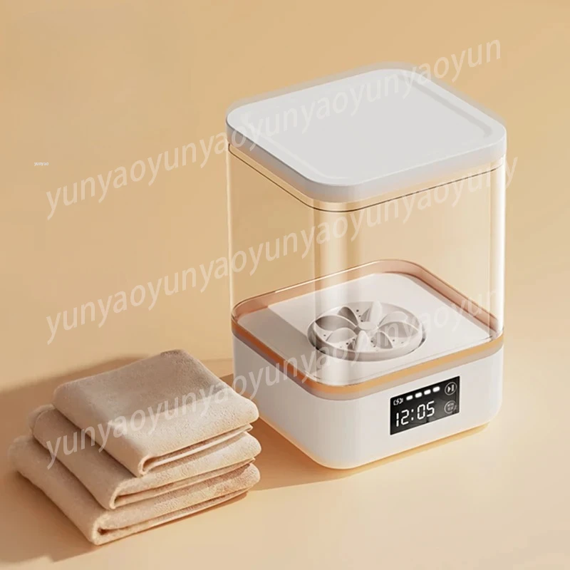 4.5L Wireless Rechargeable Fully Automatic Washing Machines Portable Mini Washing Machines Mute Washers
