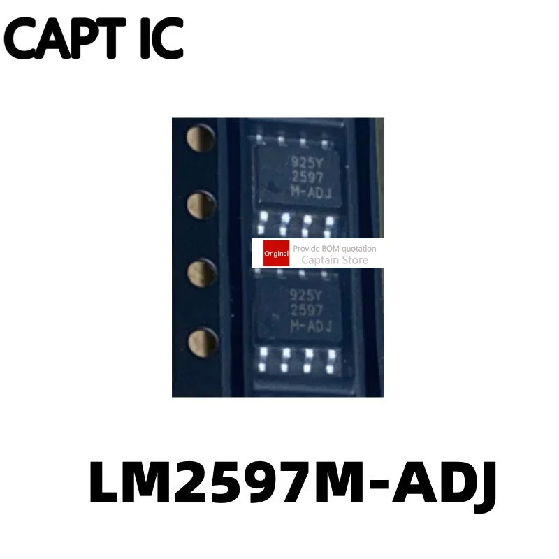 5PCS LM2597M-ADJ LM2597MX-ADJ 2597MADJ Patch SOP8