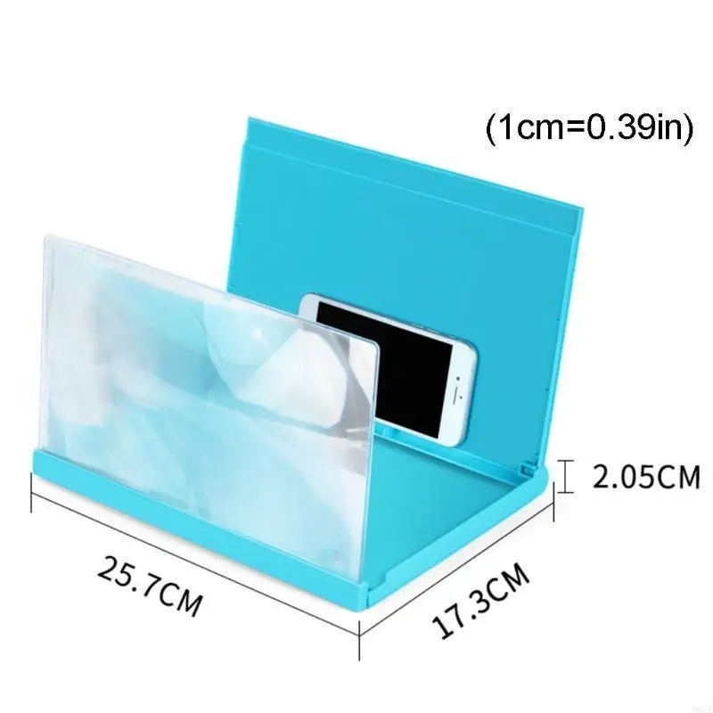 96GE Movie Amplifying Projector Stand Bracket 12 -Zoll -Mobiltelefon -Bildschirm Video Lupe Basihalter Rack für alle Telefone