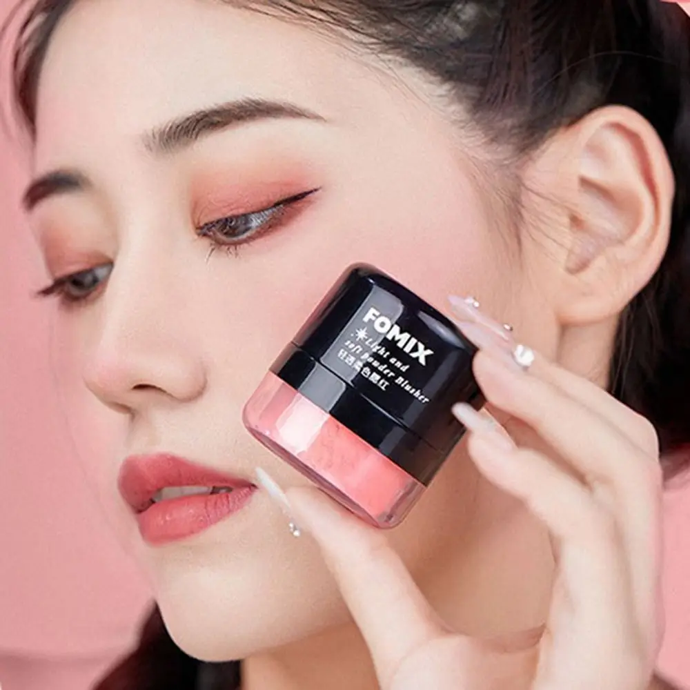 

Long Lasting Velvet Matte Peach Rouge Natural Waterproof Cheek Tint Single Color Sweatproof Monochrome Blush Palette Makeup Tool