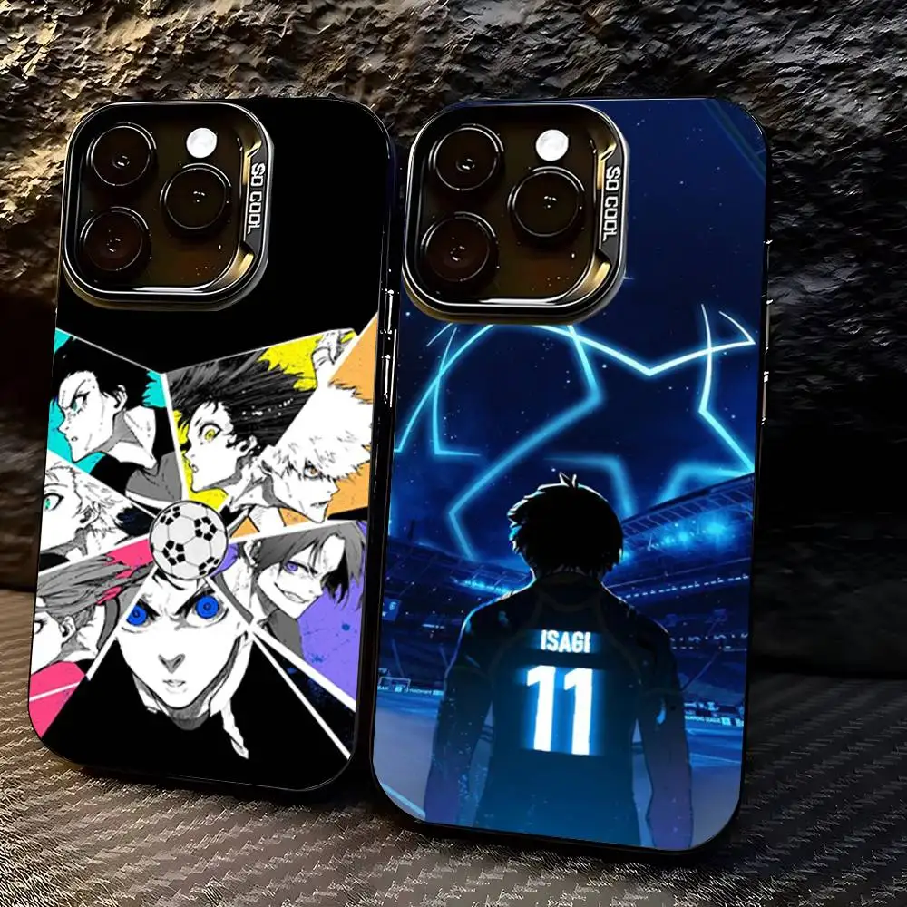 

Comics B-Blue L-Lock Phone Case For iPhone 17,16,15,14,13,12,11,Pro,MAX,Plus TPU Soft To Skin-friendly Cover