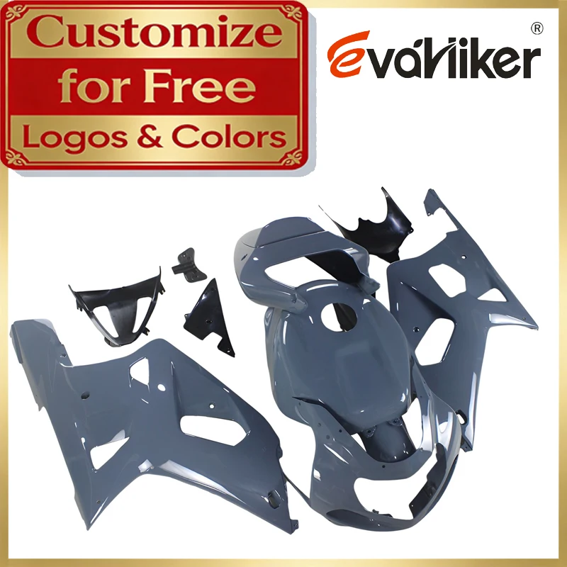 ABS Injection Motorcycle Fairing For Suzuki GSXR600 2001 2002 2003 gray GSXR750 01 02 03 ABS Body Fairing Custom Color