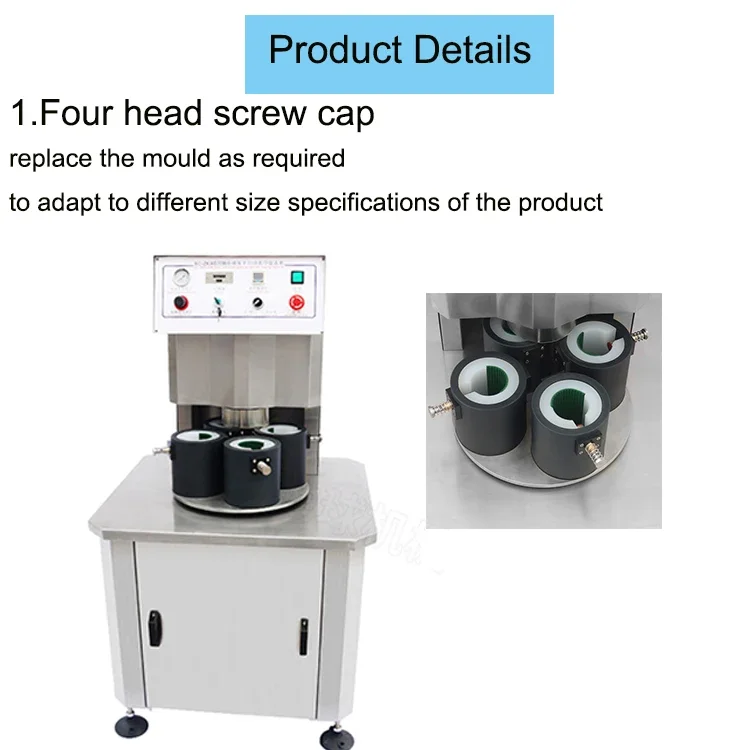 Perfect Service Groove Bottle Vacuum Capping Machine For Sale