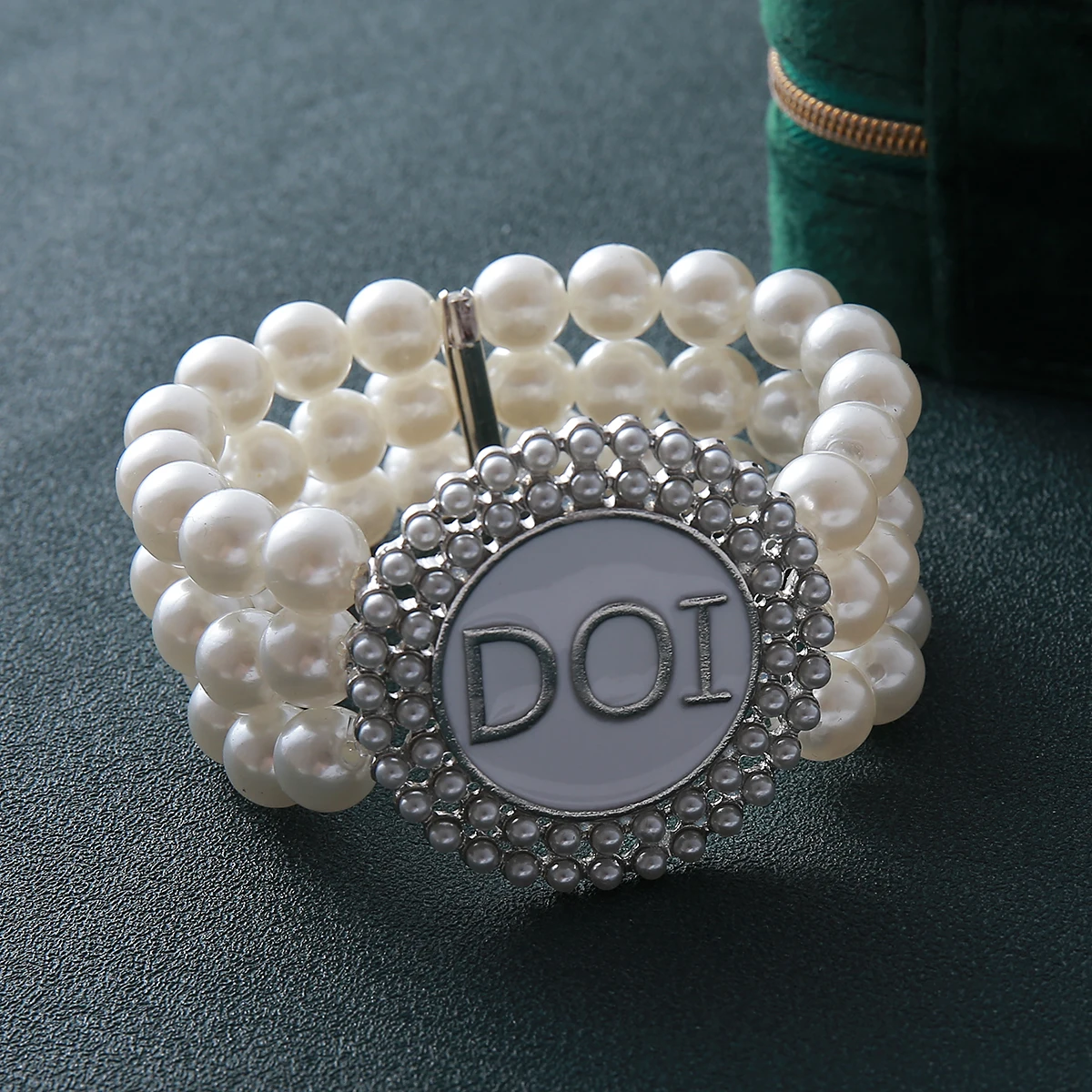 Pearl Daughter Of ISIS Society Members DOI Bracelets Greek Soror Black Women Gifts Jewelry