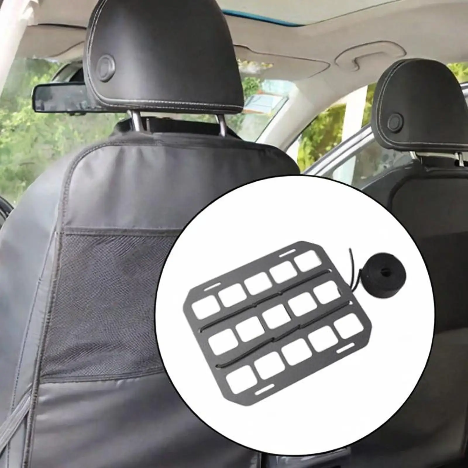 

Универсальный органайзер Molle для автомобиля: модульное хранение аксессуаров на подголовник и спинку сиденья