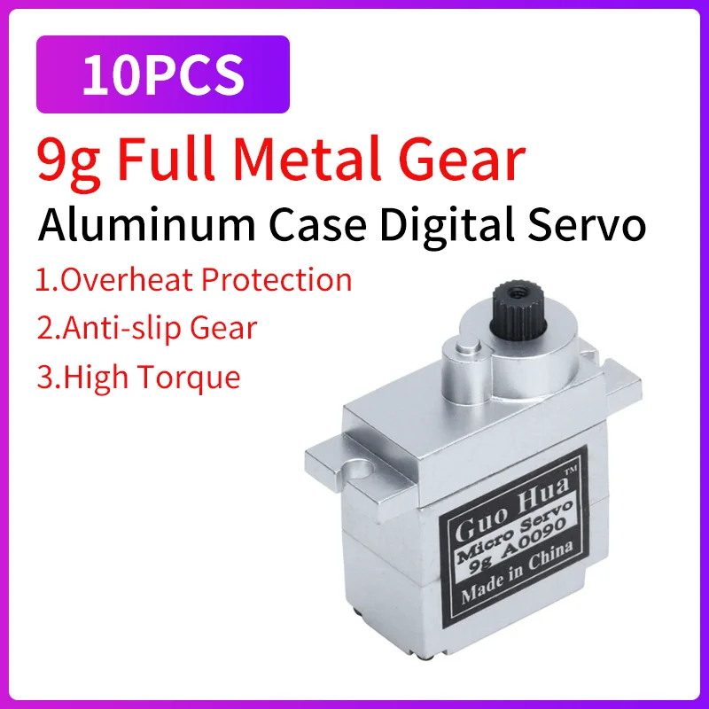 10PCS A0009 9G Full…