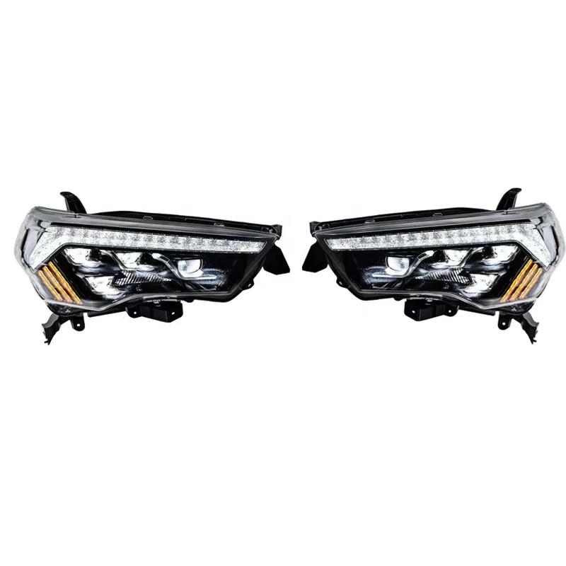 

MAICTOP Auto Parts Car LED Head light lamp For 4Runner Heads with Dynamtic turning 2014-2020