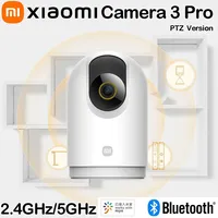 Xiaomi Smart Camera 3 Pro PTZ Version 360° Ultramicroscopic Full Color AI Human Pet Baby Cry DetectionHDR 2.4/5GHz Mesh Gateway