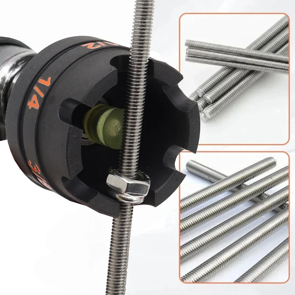 

Nut Remover Bolt Extractor Tool, Nut Drill Bit Socket Wrenches Tool Set, Slotted Wing Nut Spinning Drive Kit