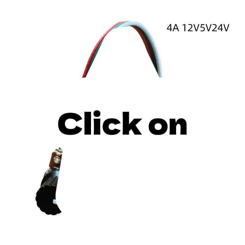 Portable LED Dimmer And Color Adjusting Controller For Single Color LED Strip 4A 12V 5V 24V Light Supply For Project Use