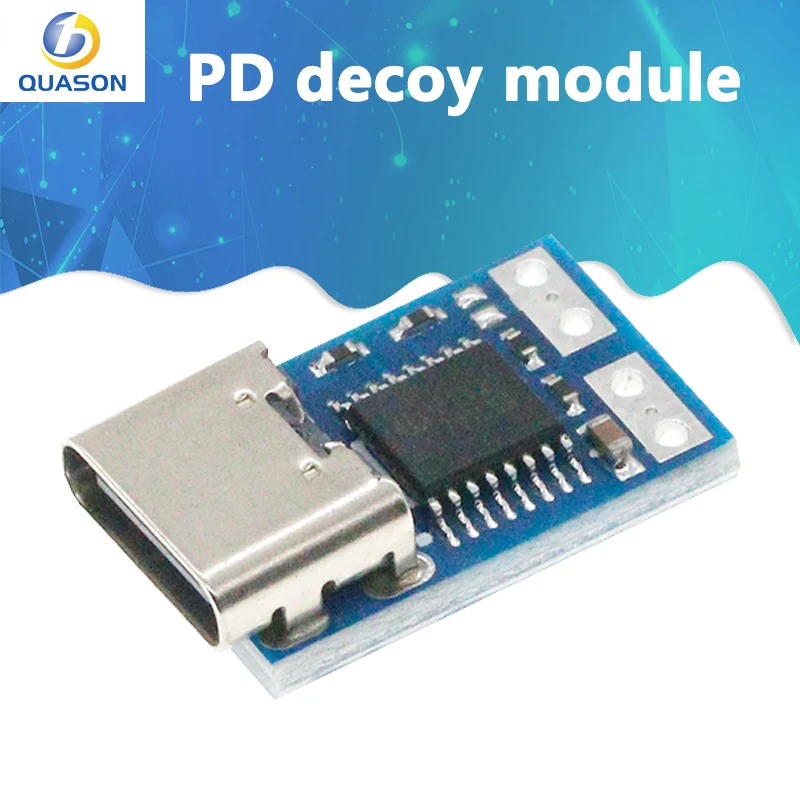 PD decoy module PD23.0 to DC DC trigger extension cable QC4 charger 9V 12V 15V 20V