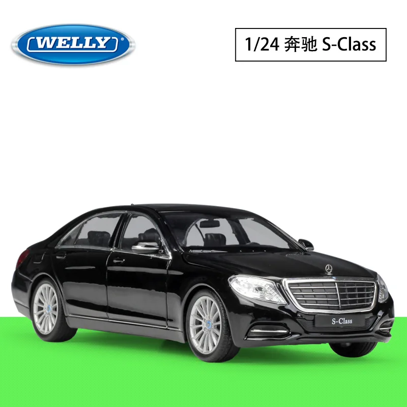 

Модель автомобиля Mercedes Benz S-Class WELLY 1:24, Коллекционная модель автомобиля из сплава, Коллекционная модель автомобиля из сплава, коллекционные автомобили, подарок на день рождения для мальчиков