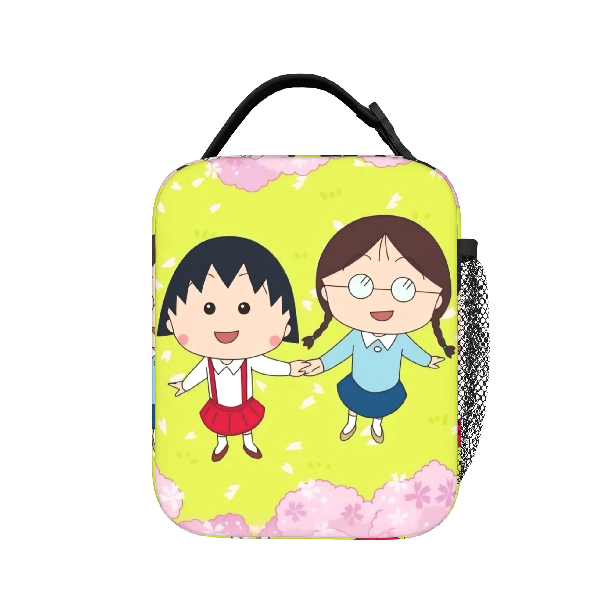 Marukos Sakura Spring Friendship Insulated Lunch Bags Thermal Bag Reusable,Lunch Container  Leakproof Tote Lunch Box Food Bag