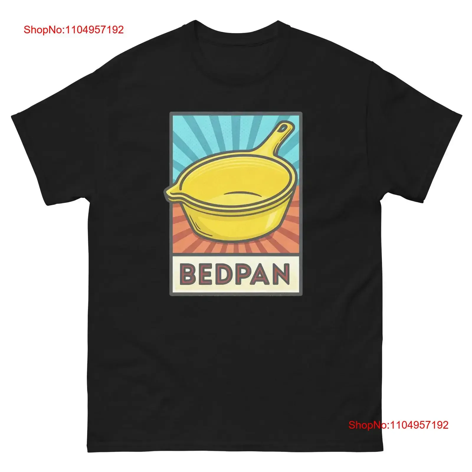 

Bedpan Hospital Health Medical Safety T Shirt vintage Washed Top For Everyday Wear homme designer clothes Stylish Comfortable