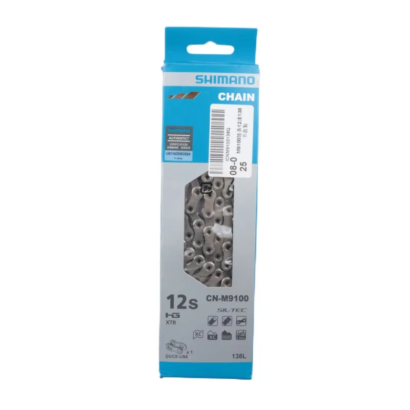 SHIMANO DEORE XTR CN M9100 XT M8100 SLX M7100 DEORE M6100 Kette 12s MTB Fahrrad Kette 116L 124L 126L Fahrrad Original Shimano – Detail 22