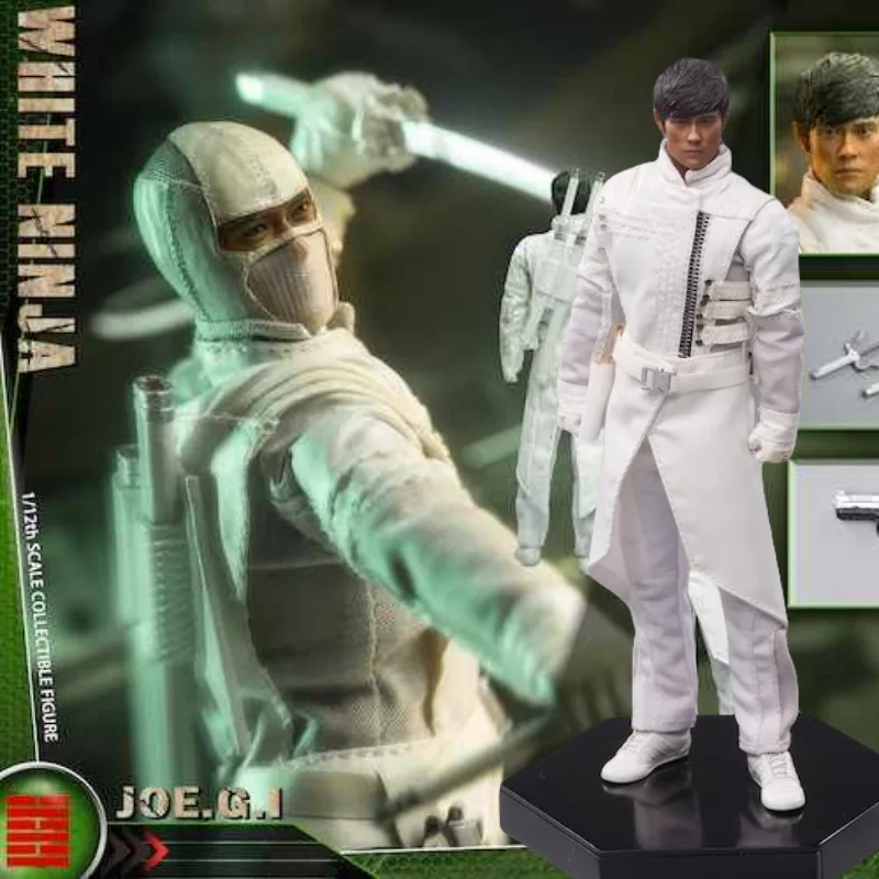 

Special Offer SaleIn Stock TWTOYS TW2141 1/12 Scale Male Soldier Special Forces White Ghost Japanese Samurai Ninja Figur Toys
