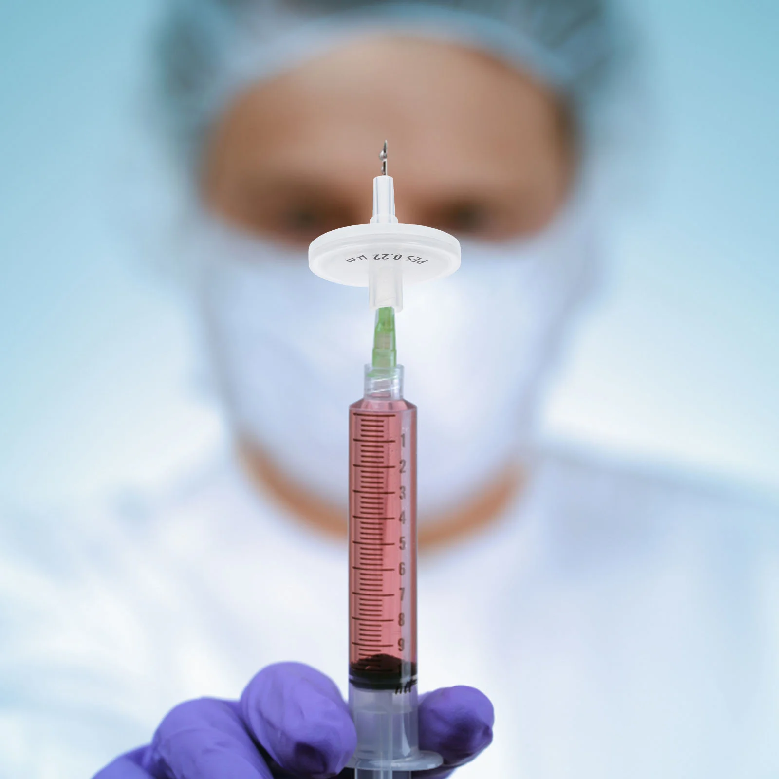 25 Pcs Filter Syringe Equipment Plastic Holder High Quality Membrane Filtration Mechanical Stability
