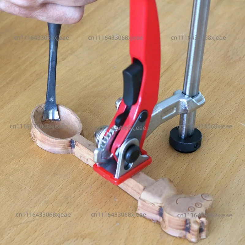 Woodworking table pressing fixture Mechanical accessories Woodworking table quick pressing plate press