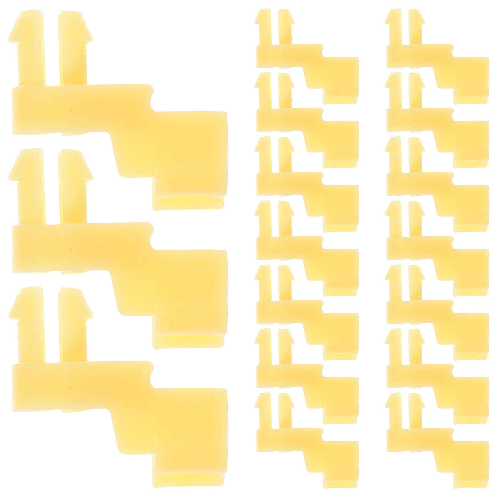 

200Pcs Vehicle Door Lock Clips Rod Retainers Tailgate Handle Compatible with Camry Driver Passenger Right Side Rod Clips