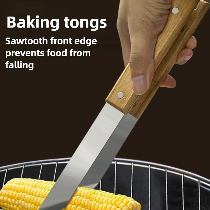 أطقم أدوات الشواء للتخييم في الهواء الطلق خفيفة الوزن محمولة من الفولاذ المقاوم للصدأ أطقم شواية أدوات المائدة ملحقات الشواء