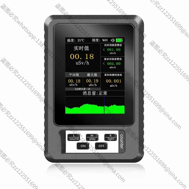 Suitable for Nuclear Radiation Detector, Counter Ionizing Radiation Tester XR1-C102 BA-9B Upgrade