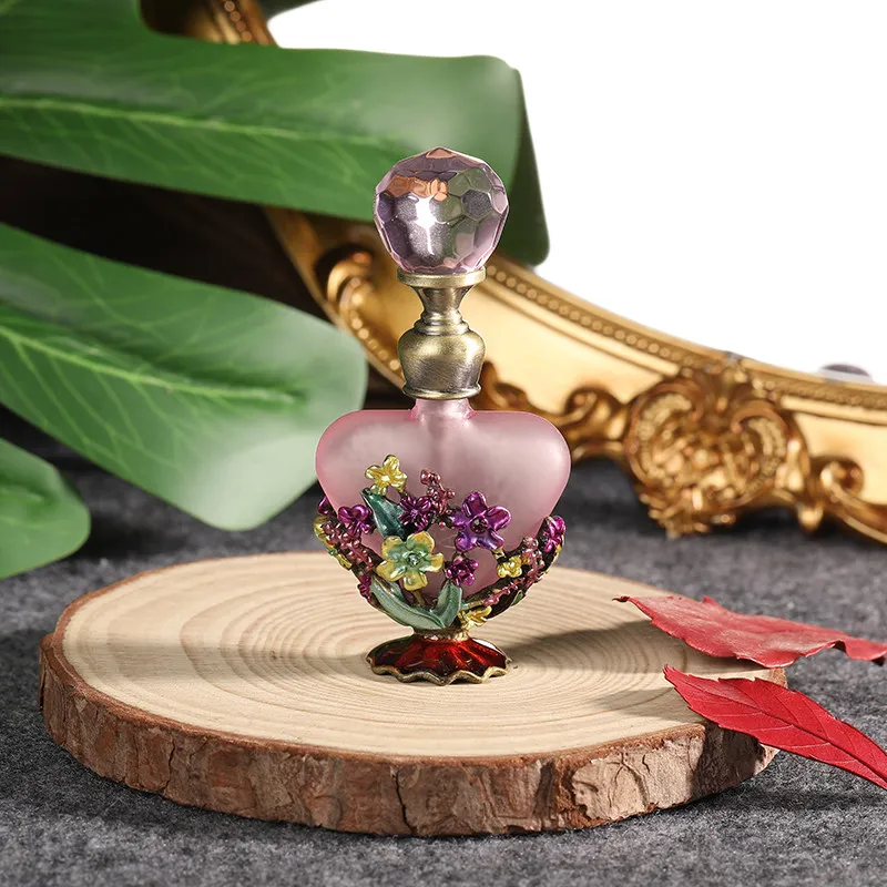 FG5ml retro flavor, perfume, embroidery color, makeup water, glass sub-packaging bottle